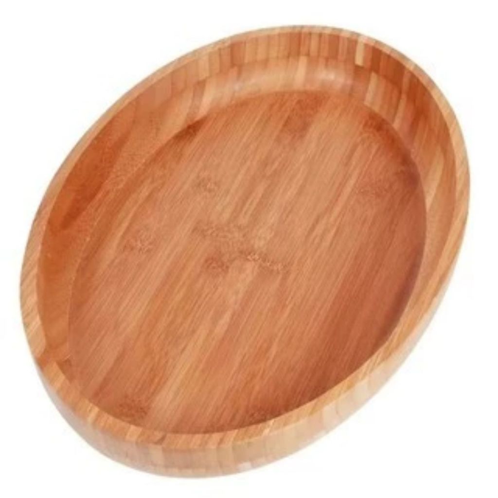 Gamela Oval Bambu Bandeja Churrasco medidas  marca Mor
