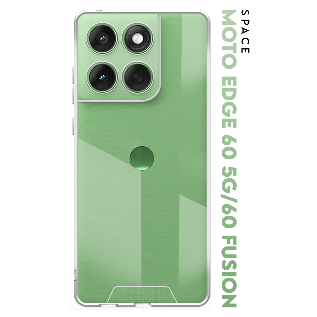 Case Capinha Case Anti Impacto Space Acrílico Protetora para Motorola Moto Edge 60 5g Moto edge 60 Fusion XT2503 6.7