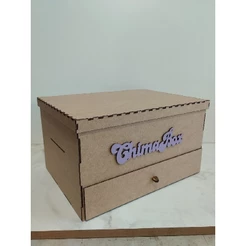 Caixa Box organizadora para enfeites de chimarrão,SUPER ESPAÇOSA