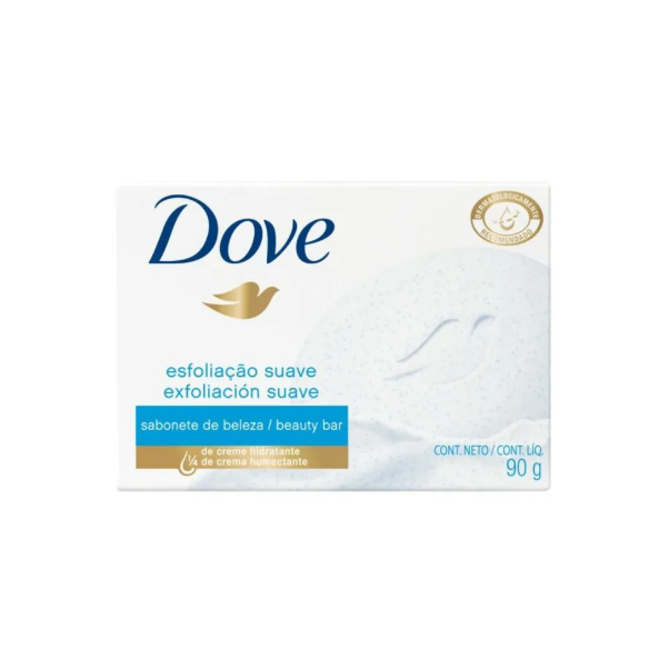 Sabonete em Barra Dove Esfoliação Suave 90g em Oferta na Shopee