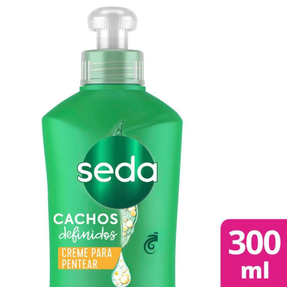 Creme para Pentear Seda Cachos Definidos 300ml em Oferta na Shopee