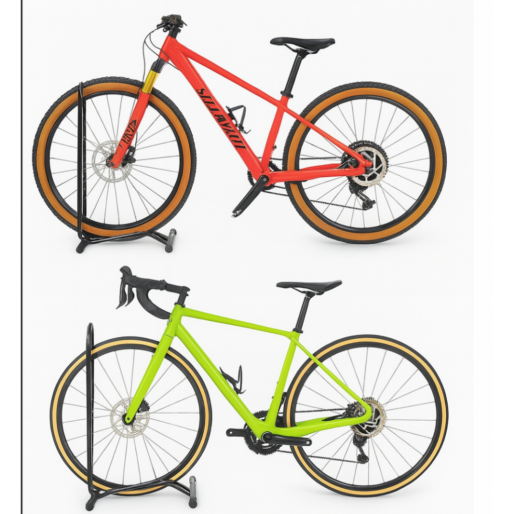 Suporte De Chão Para Bicicleta Bike Aro 20 A 29 Bicicletário Universal