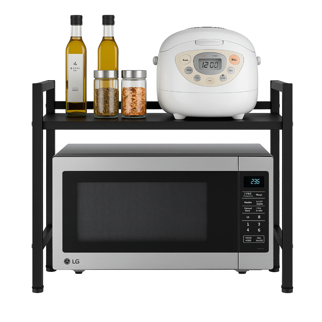 Rack Metálico Multiuso Decoteam Ajustável Para Microondas