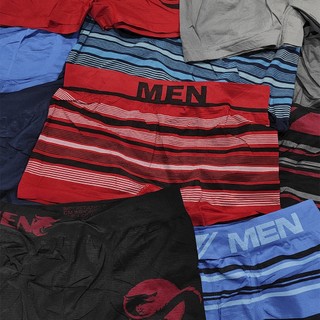 Kit 6 Cuecas Boxer Sem Costura Adulto