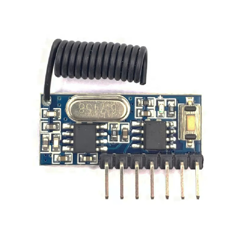 RX480E 433mhz Receptor RF Módulo Decoder De Código De Aprendizagem Saída 4CH