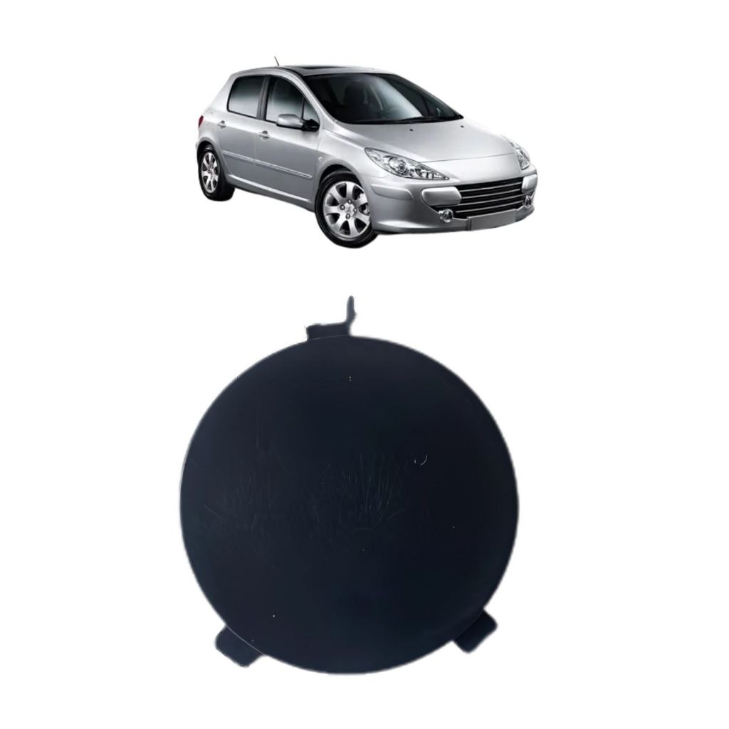 Tampa Reboque parachoque – Peugeot 307 2006 a 2013 - Dianteiro