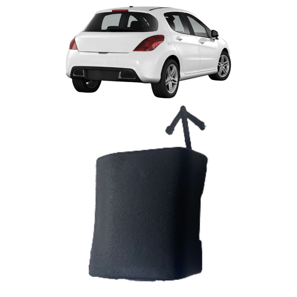 Tampa Reboque parachoque – Peugeot 308 2012 a 2015 - Traseiro