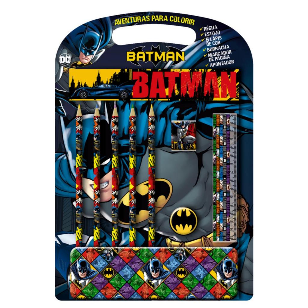 Livro Batman Aventuras Para Colorir De On Line Editora