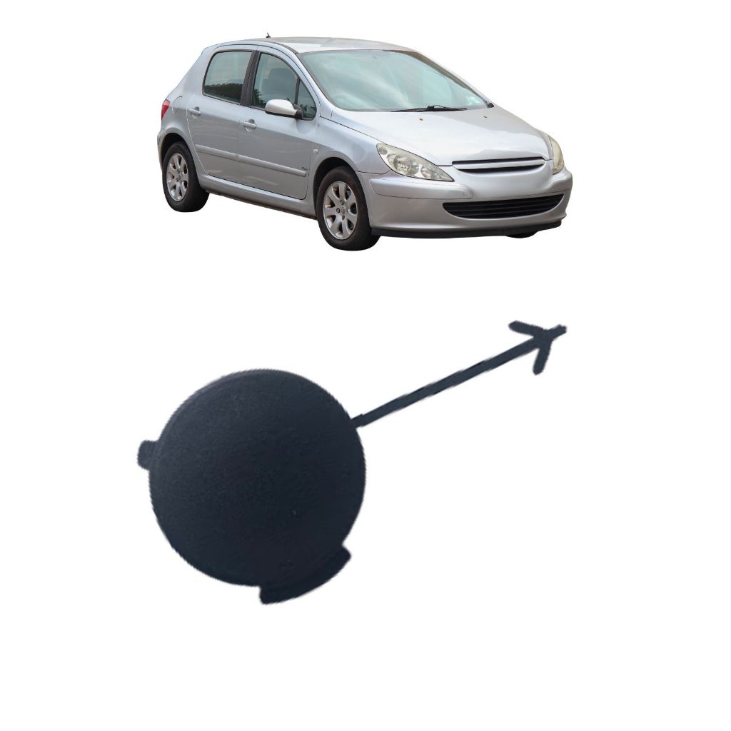 Tampa Reboque parachoque – Peugeot 307 2001 a 2016 - Dianteiro