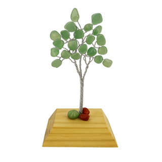 Árvore de Pedra Quartzo Verde Pequena 12,5cm | Decoração e Energização de Ambientes | Feng Shui Artesanal em Oferta na Shopee