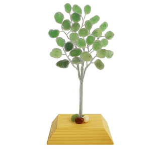 Árvore de Pedra Quartzo Verde Grande 17cm | Decoração e Energização de Ambientes | Feng Shui Artesanal em Oferta na Shopee