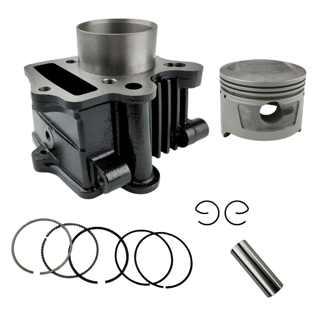 Kit Cilindro Motor 50cc para 90cc Smart Xy Phoenix Jet Cross Traxx Moby Star Sky Jonny Joy KRC Bull