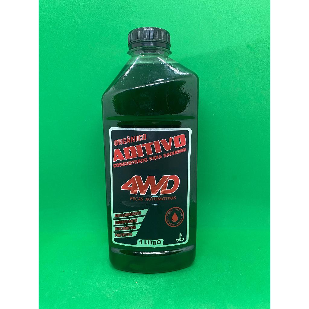 ADITIVO RADIADOR VERDE 4WD CONCENTRADO ORGÂNICO VERDE 1L 0002