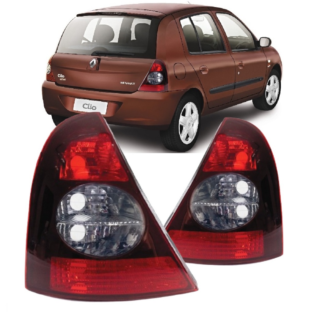 Par Lanterna Clio Hatch 2003 2004 2005 2006 2007 2008 2009 2010 Fumê
