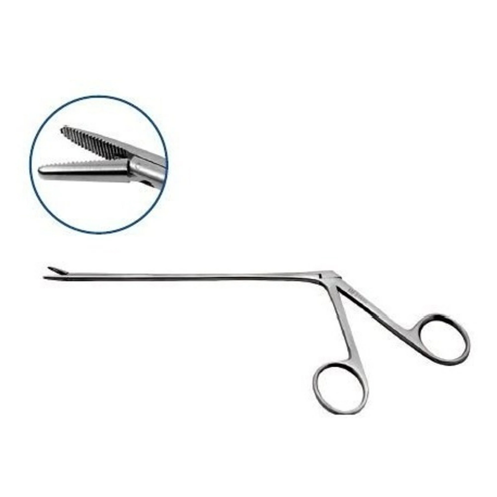 Pinça Jacaré Aço Inox Para Corpo Estranho com Serrilha  - 6B Invent Germany
