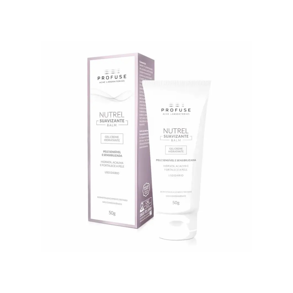 Gel Creme Hidratante Nutrel Suavizante Balm Peles Sensíveis 50g