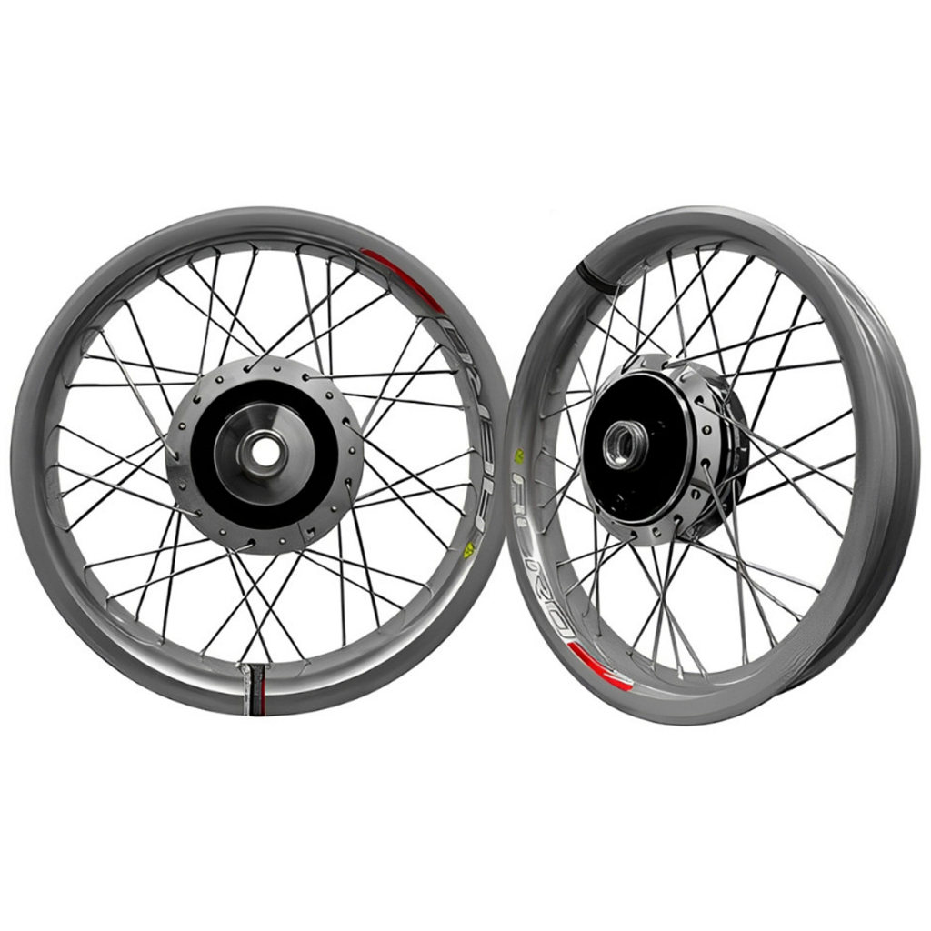 Par Roda Aro Aero Alumínio Monaco Titan 150 160 Start Tambor Ou Disco