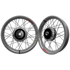 Par Roda Aro Aero Alumínio Monaco Titan 150 160 Start Tambor Ou Disco