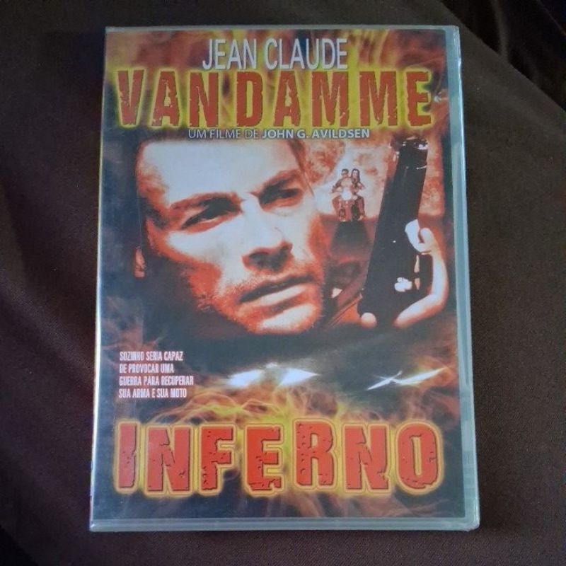 dvd Inferno Van Damme original (lacrado)