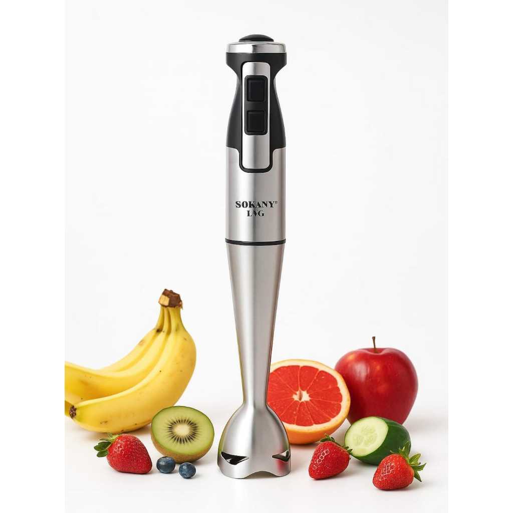 Mixer Sokany LG-SK74-1 Inox 1000W – Potência e Velocidade Ajustável – 110V e 220V
