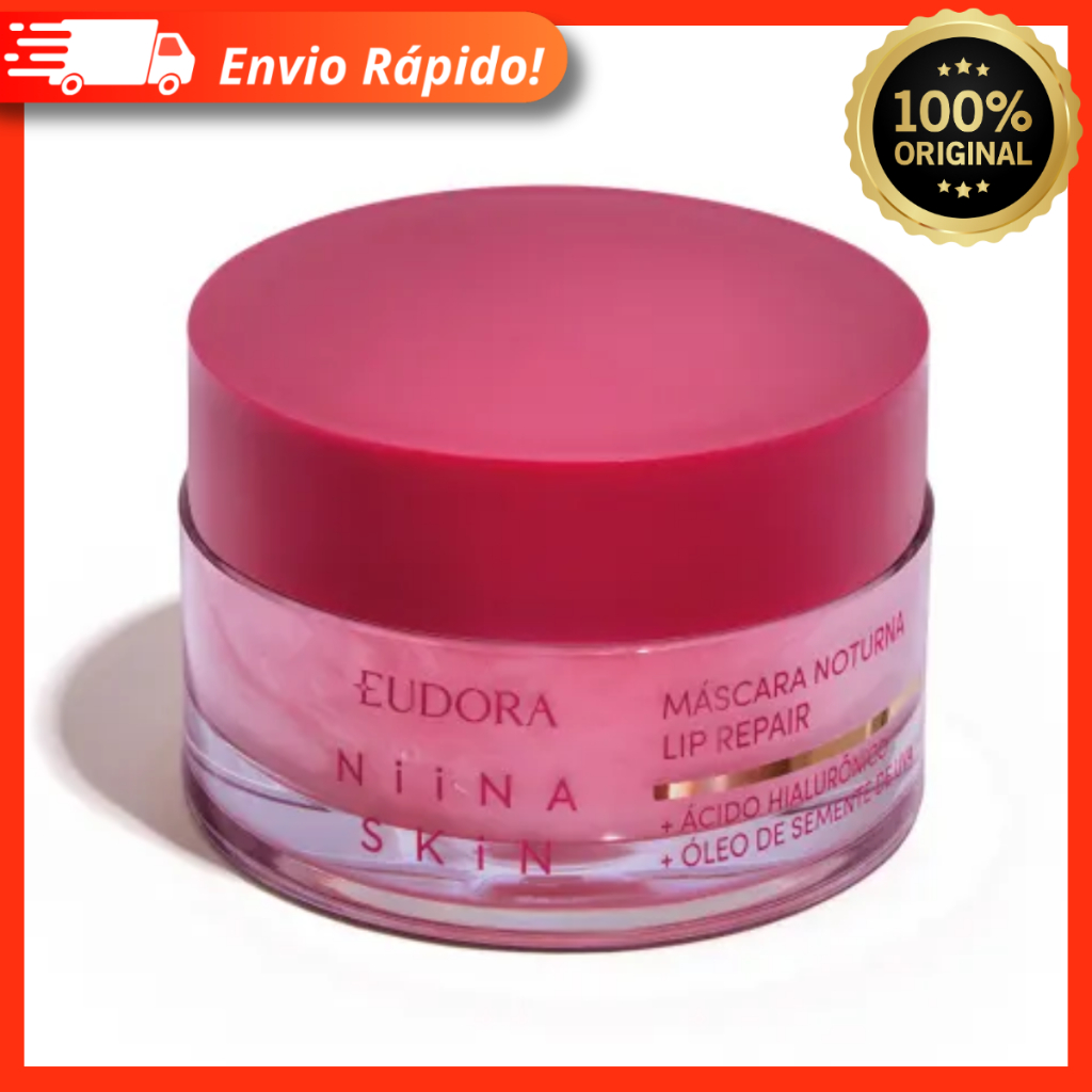 Máscara Labial Noturna Lip Repair Niina Skin 9g - Eudora