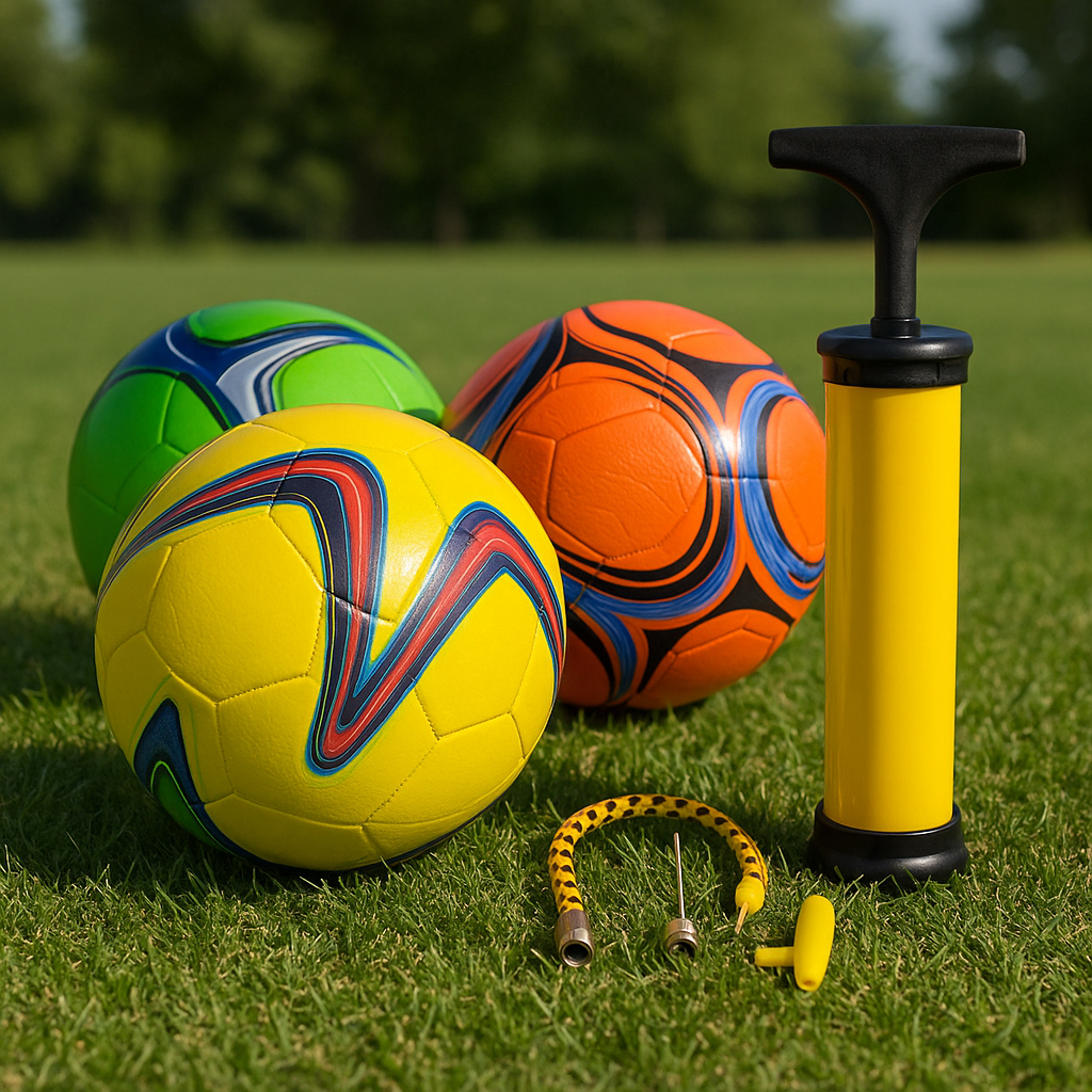 Bola de Futebol Oficial Campo Tamanho 5 Profissional + Bomba de Ar 24cm Treinos Jogos Altinha