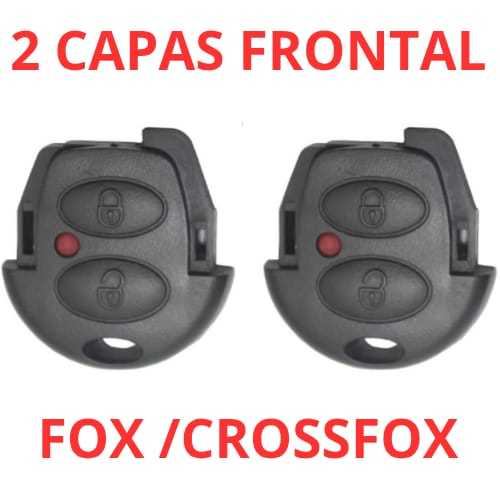 CAPA FRONTAL PARA CHAVE VW FOX/CROSSFOX/SPACEFOX