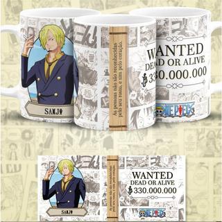 Caneca One Piece  One Piece  Caneca Luffy  Caneca Pirata  Caneca Chapéu de Palha  Caneca Anime  Colecionáveis One Piece