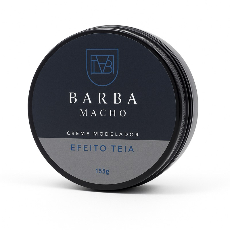 Pomada modeladora Efeito teia Barba macho 155g