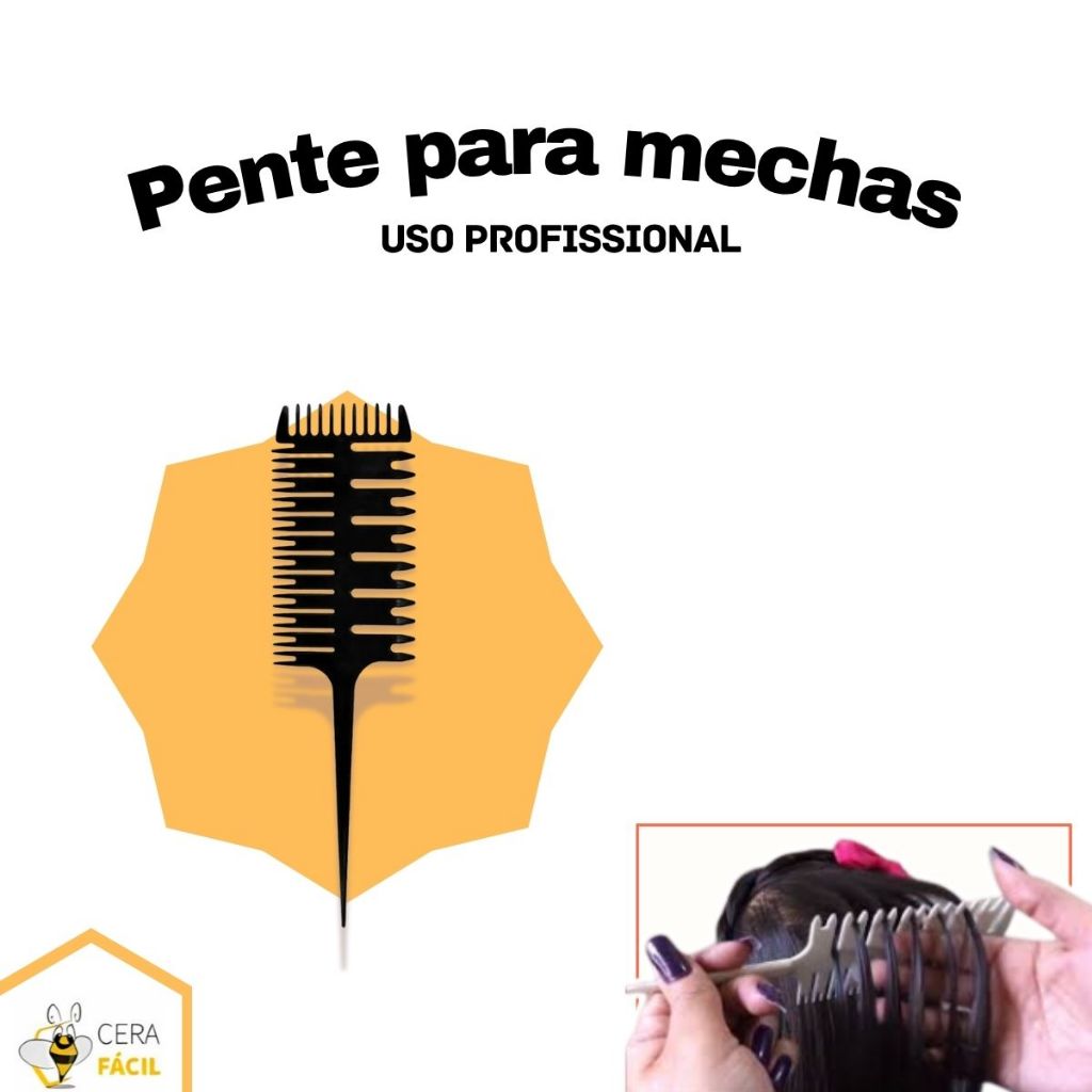 Pente para Mechas Duplo