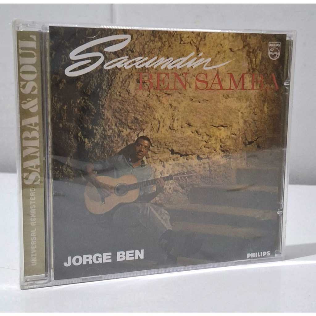 CD Jorge Ben Sacundin Ben Samba Série Universal Remasters Samba & Soul