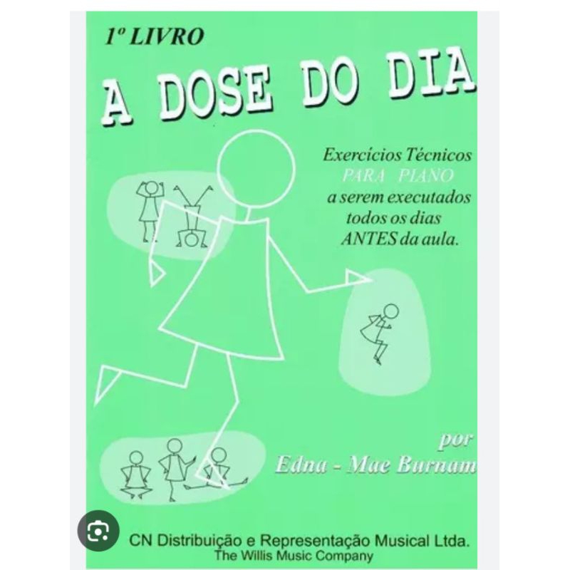 MÉTODO PARA PIANO 🎹 -EDNA MAE BURNAM A DOSE DO DIA PRIMEIRO LIVRO