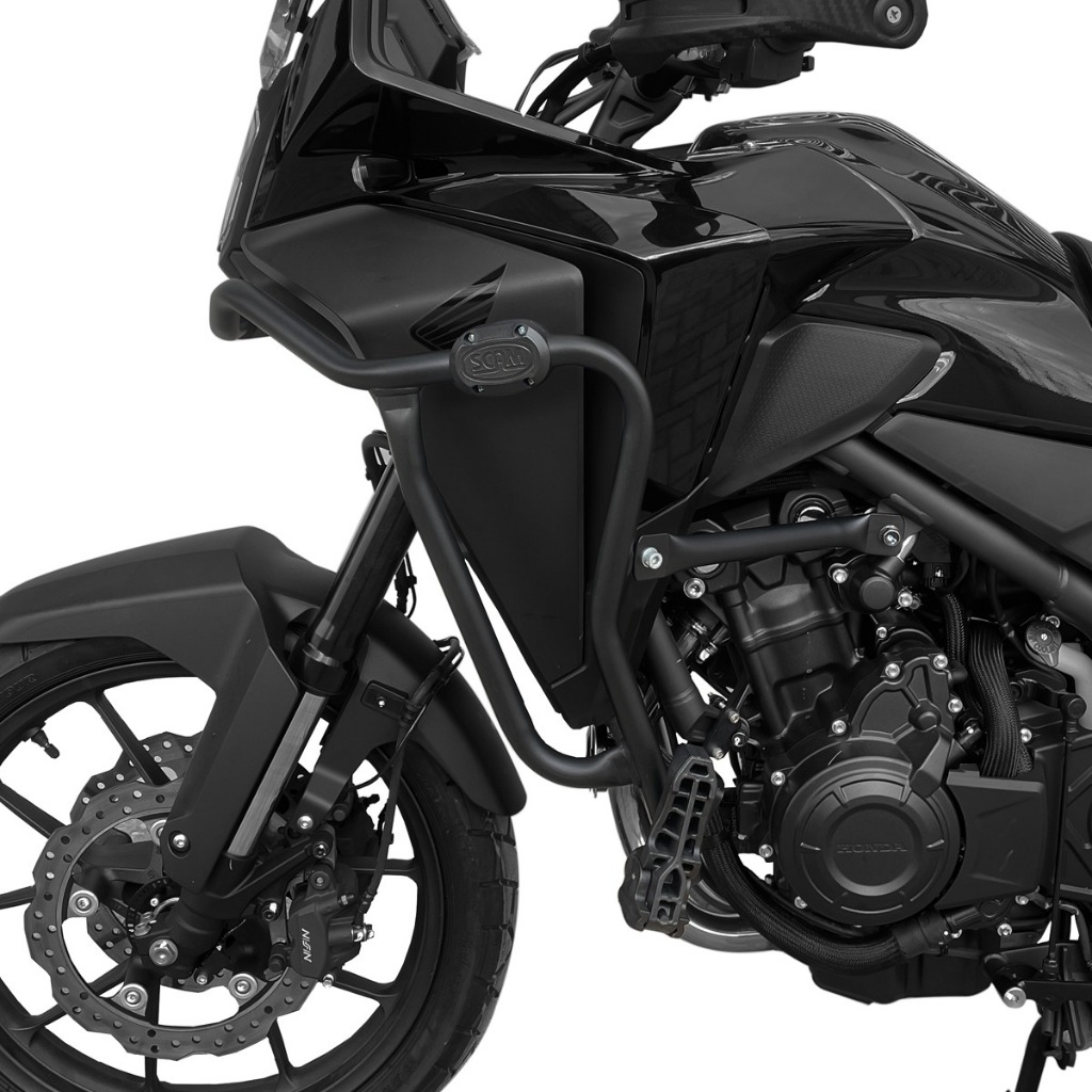 Protetor De Motor E Carenagem Scam Nova Honda Nx 500 2025 2026 Com Pedaleira em Oferta na Shopee