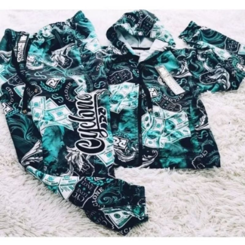 conjunto masculino microfibra cyclone carpa