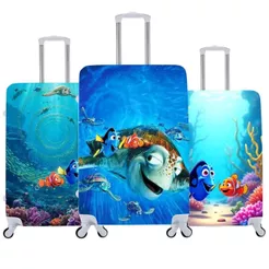 Capa De Mala Personalizada Personagens Nemo Viagens Bagagem