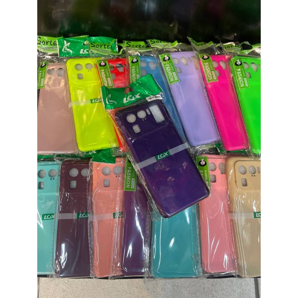 Capa Anti Impacto borda transparente XIAOMI Mi 11 ULTRA 6.81 POCO M3 12C NOTE 10 10S MI 11 LITE 9T