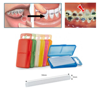 Cera Ortodontica Em Tubos Com 10 Caixas Proção Aparelho Braquetes Profissional em Oferta na Shopee