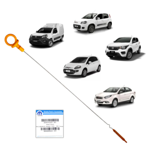 Vareta Óleo Original Fiat Gran Siena 2012 a 2021 Evo - 46343225 - Com NF e ENVIO IMEDIATO