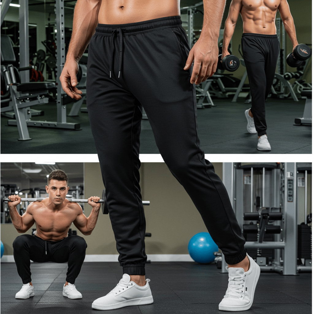 Calça Masculina Corrida Suplex Academia Treino Atividades Esportivas