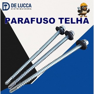 Parafuso Telha AutoBrocante com Vedação 12x4 (5,5x100mm)
