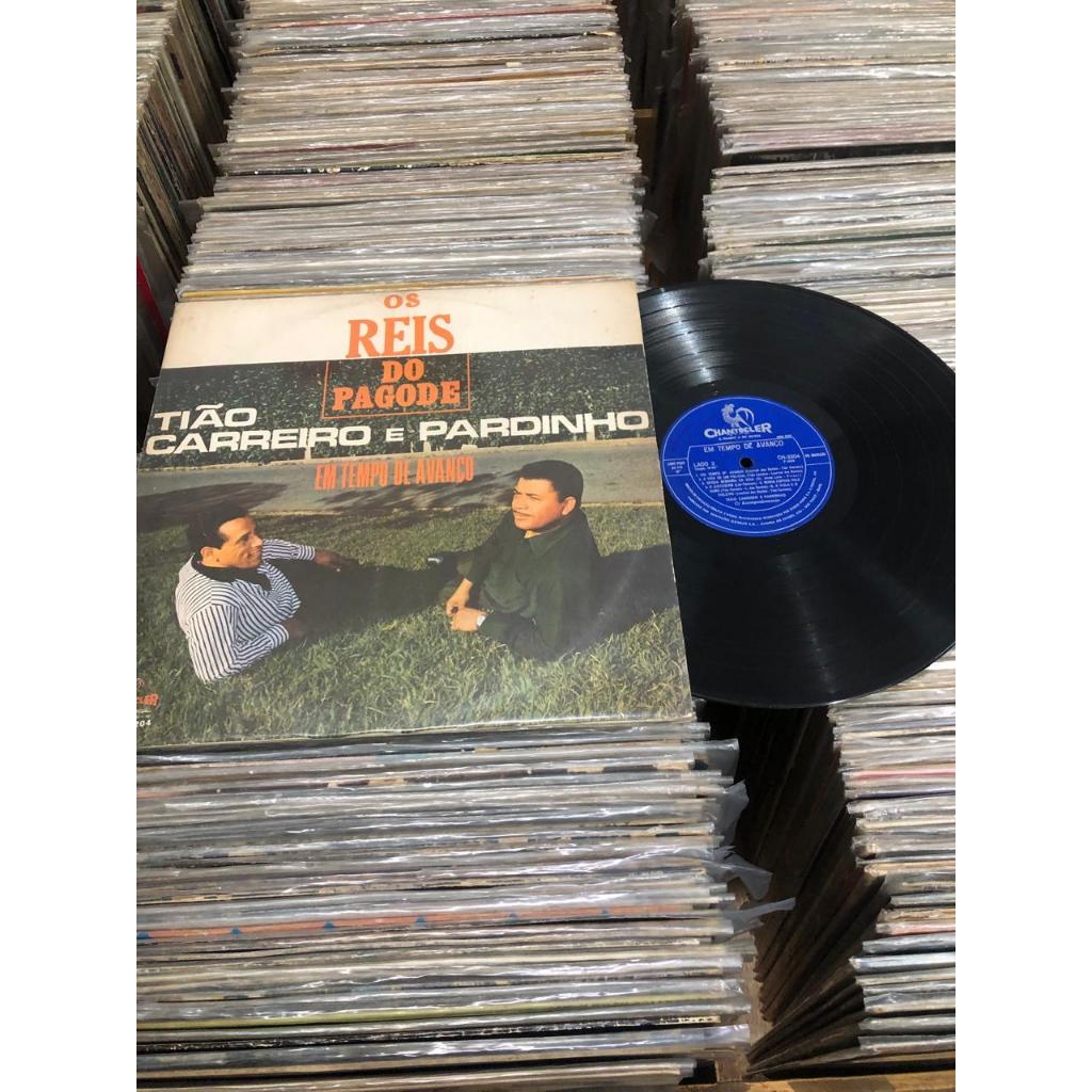 Tião Carreiro e Pardinho Os Reis Do Pagode Original 1972 Muito Bom Estado Selo Chantecler