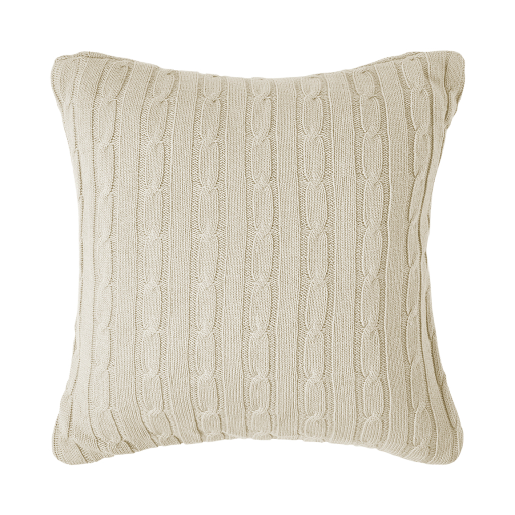 Capa De Almofada Para Sofá Em Tricot 60x60