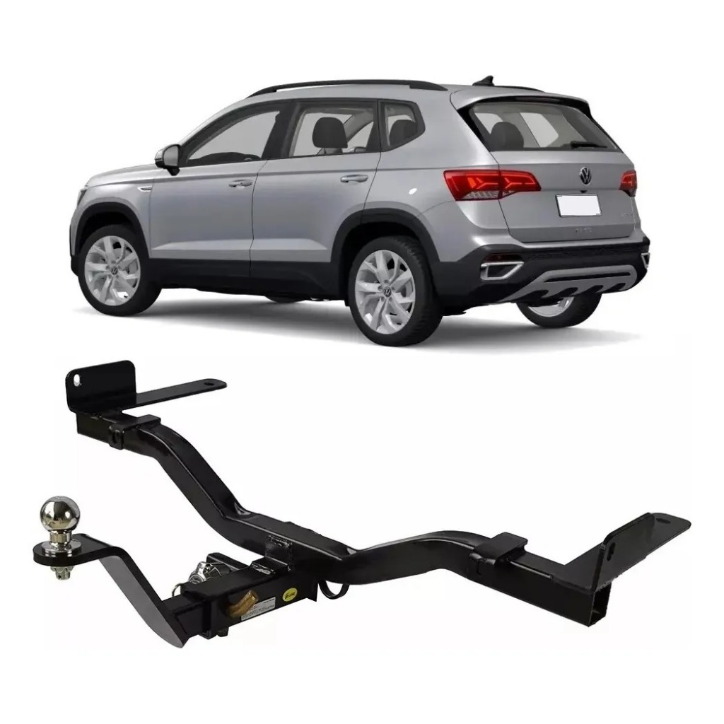 Engate Reboque Removível VW Taos 2021até 2025 700kg em Oferta na Shopee