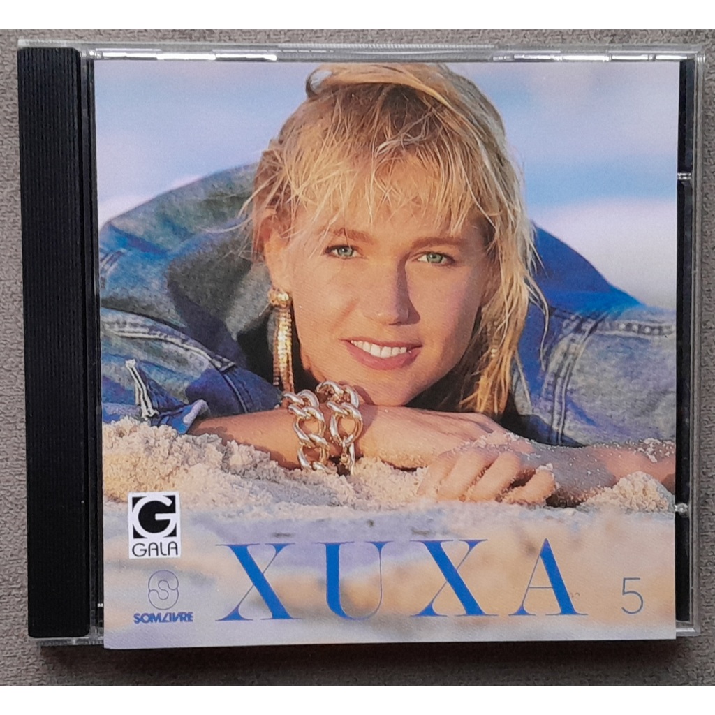 Cd Xuxa 5 Pinel Por Você 1990 Série GALA Trem Fantasma