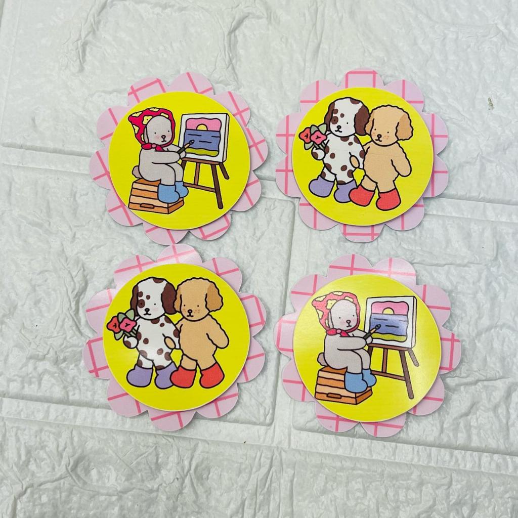 Aplique 3D Escalope Personalizado - Lembrancinha - Festa Infantil varios tema
