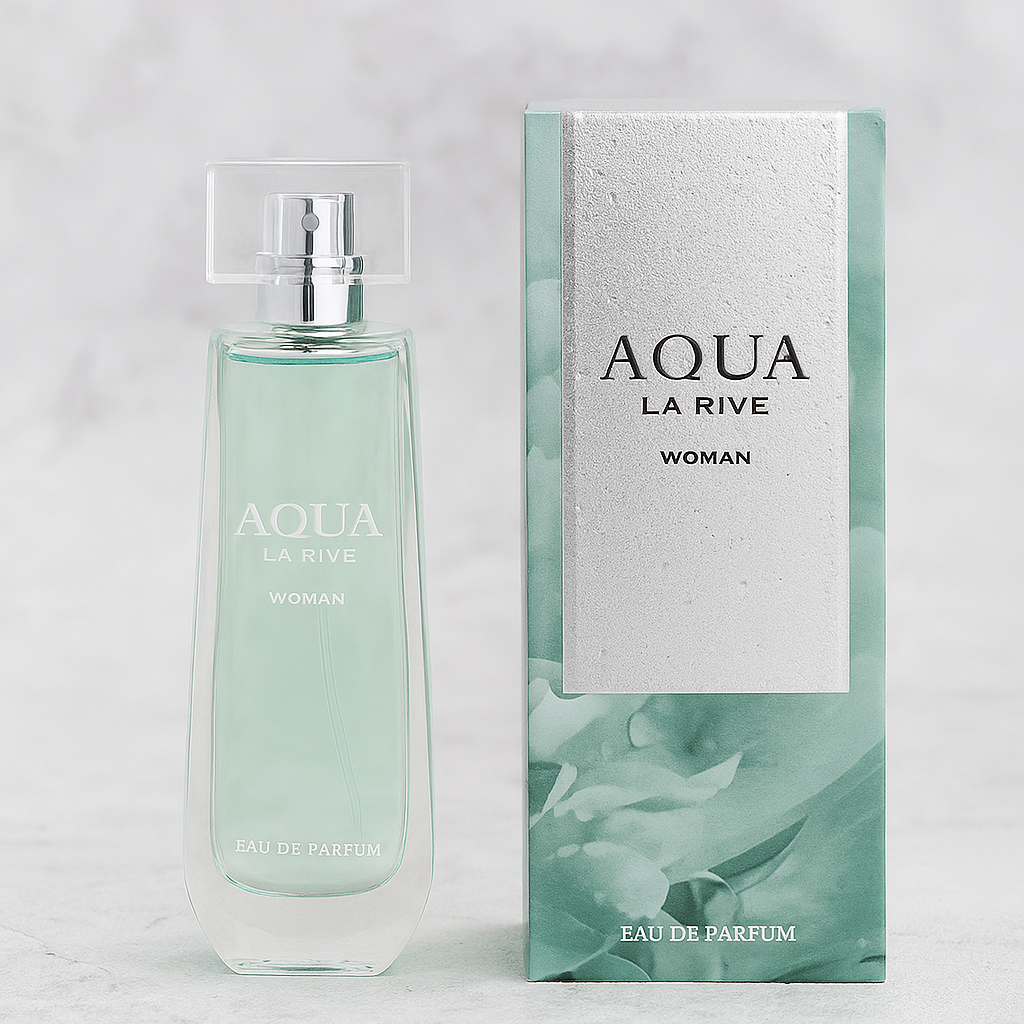 Perfume Aqua Woman La Rive Original Feminino  90ml em Oferta na Shopee