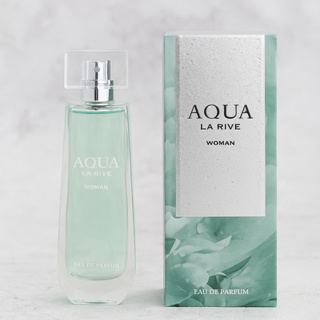 Perfume Aqua Woman La Rive Original Feminino  90ml em Oferta na Shopee