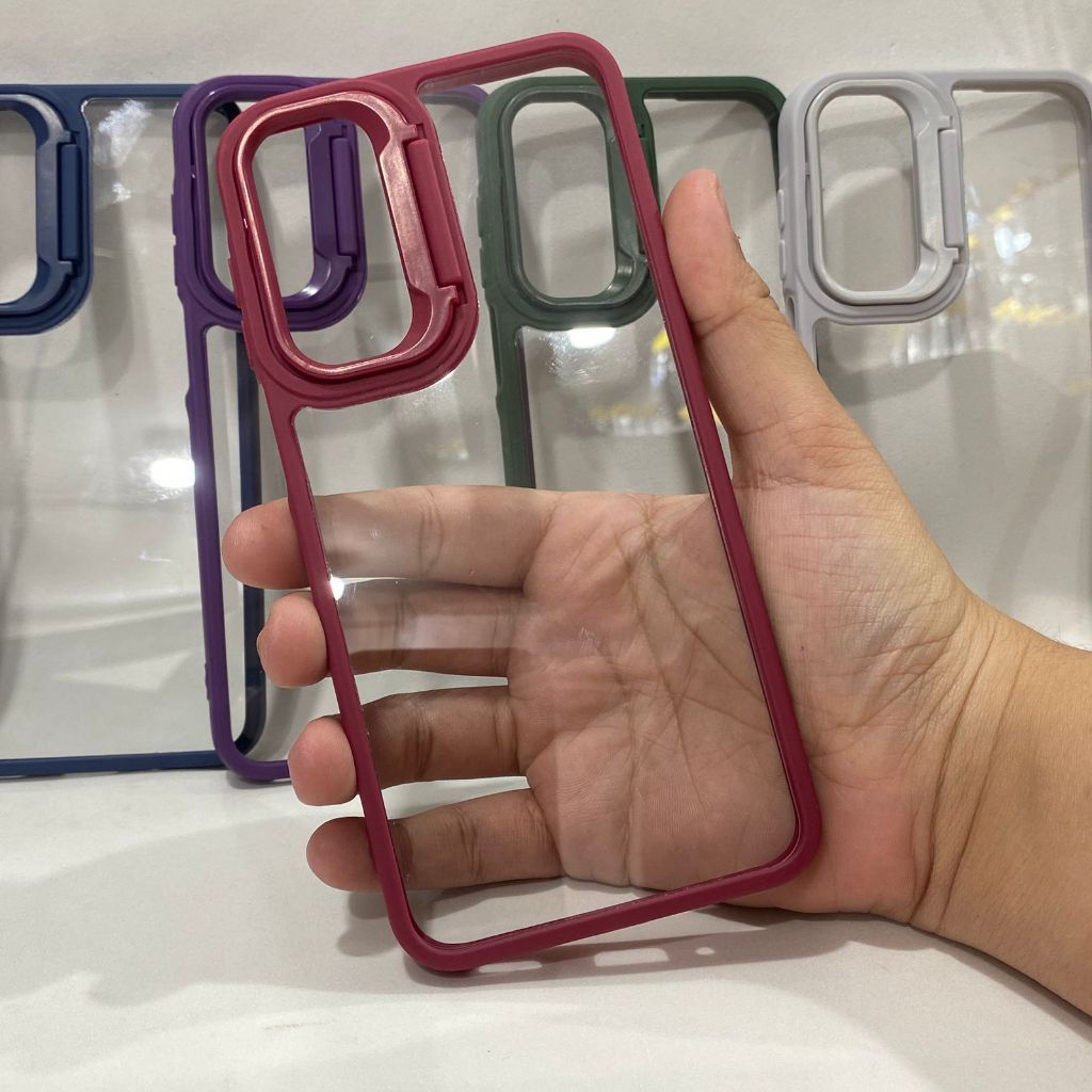 Capa Samsung A05 A06 A14 A15 A16 A25 A35 A54 A55 M55  Capinha com Suporte