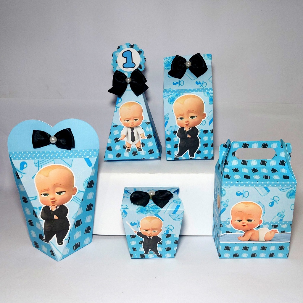PODEROSO CHEFINHO Kit 50 Lembrancinhas Personalizadas MIMOS Caixinhas de aniversário infantil KIT FESTA