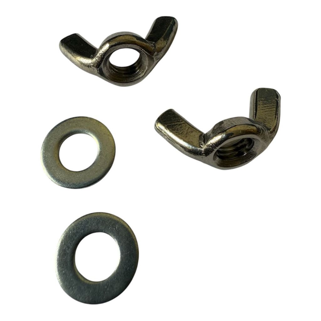 Porca Borboleta em Inox para Brigadeirinha - 2 Unidades em Oferta na Shopee